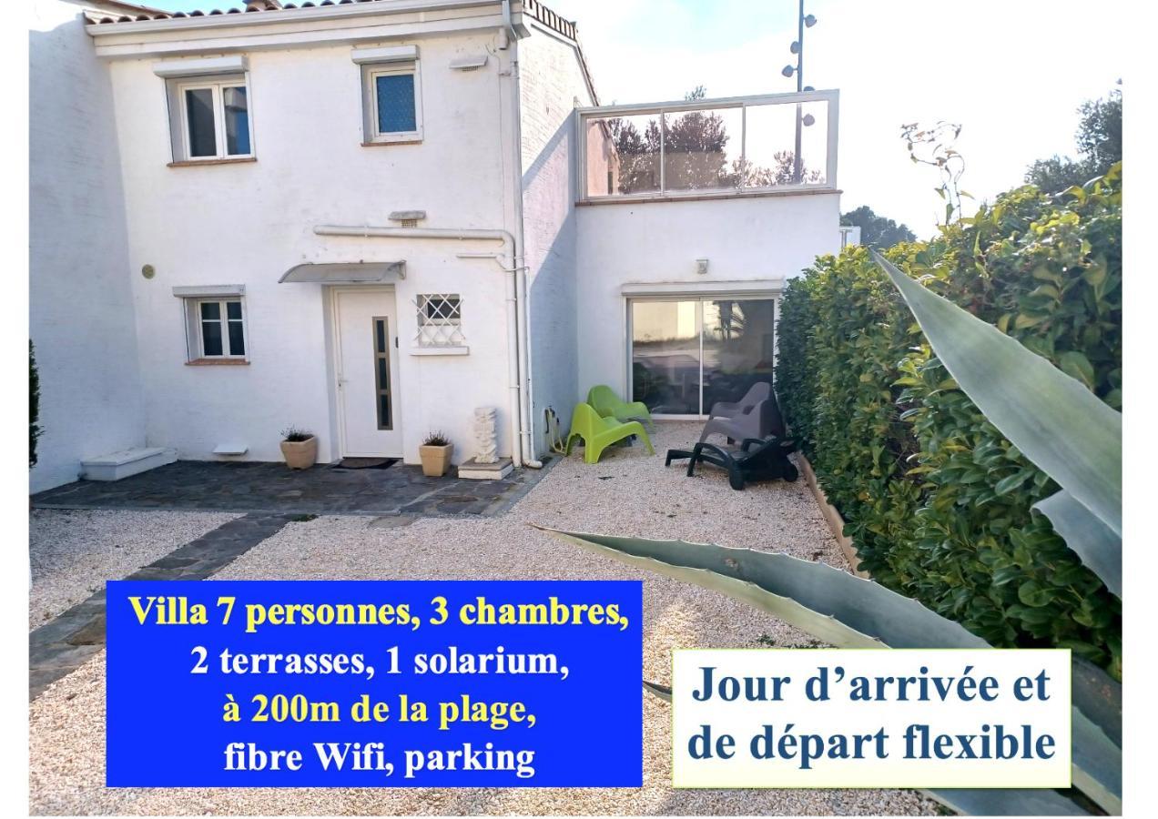 Cote Indigo - Villa 7 Personnes, 3 Chambres, 3 Terrasses - A 150 De La Mer Saint-Pierre-la-Mer  외부 사진